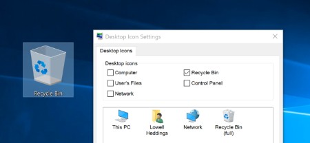 How To Put Recycle Bin On Desktop Windows 7