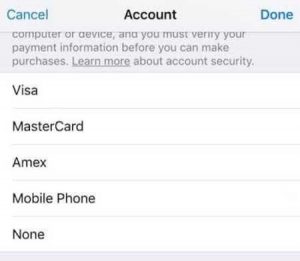 app store wont let me download apps billing information