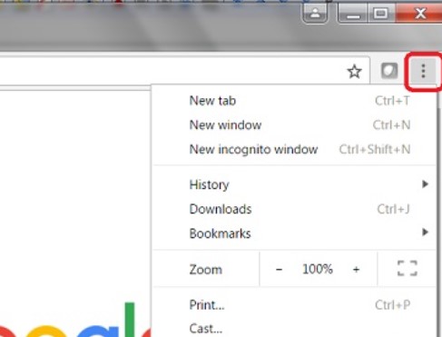 Chrome Menu Icon Look Like